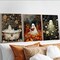 3-Pack Halloween Diamond Painting Kits for Adults – Ghosts Full Drill Round Diamond Art Set (12x16 Inch) DIY Gem Craft Kits for Home Wall Decor & Seasonal Gift